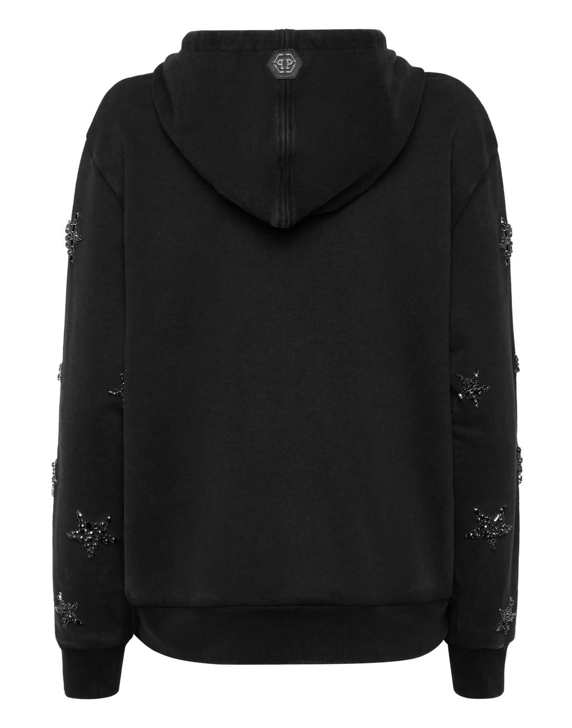Hoodie Sweatjacket LS Stars, цвет: Черный