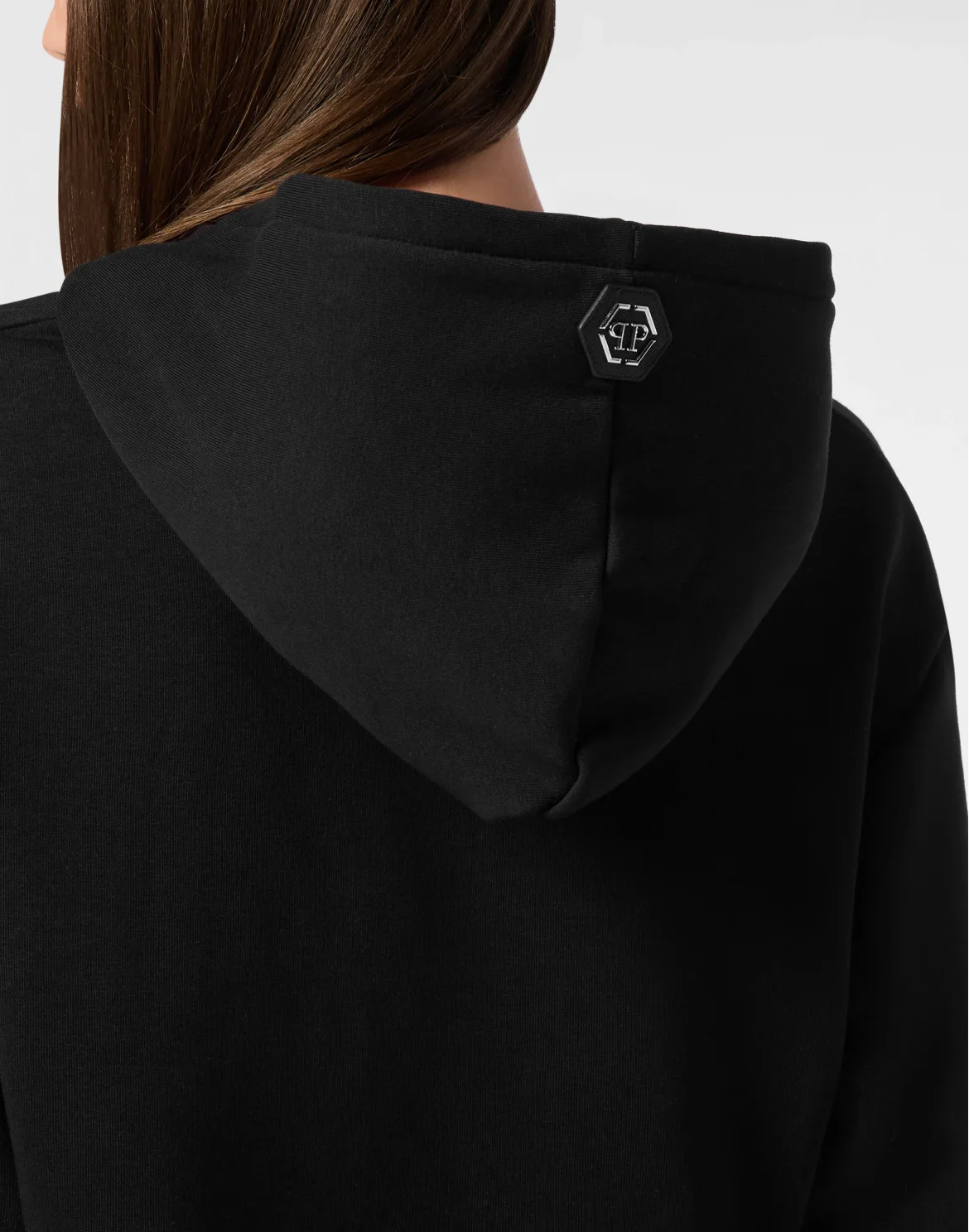 Hoodie sweatshirt Strass, цвет: Черный