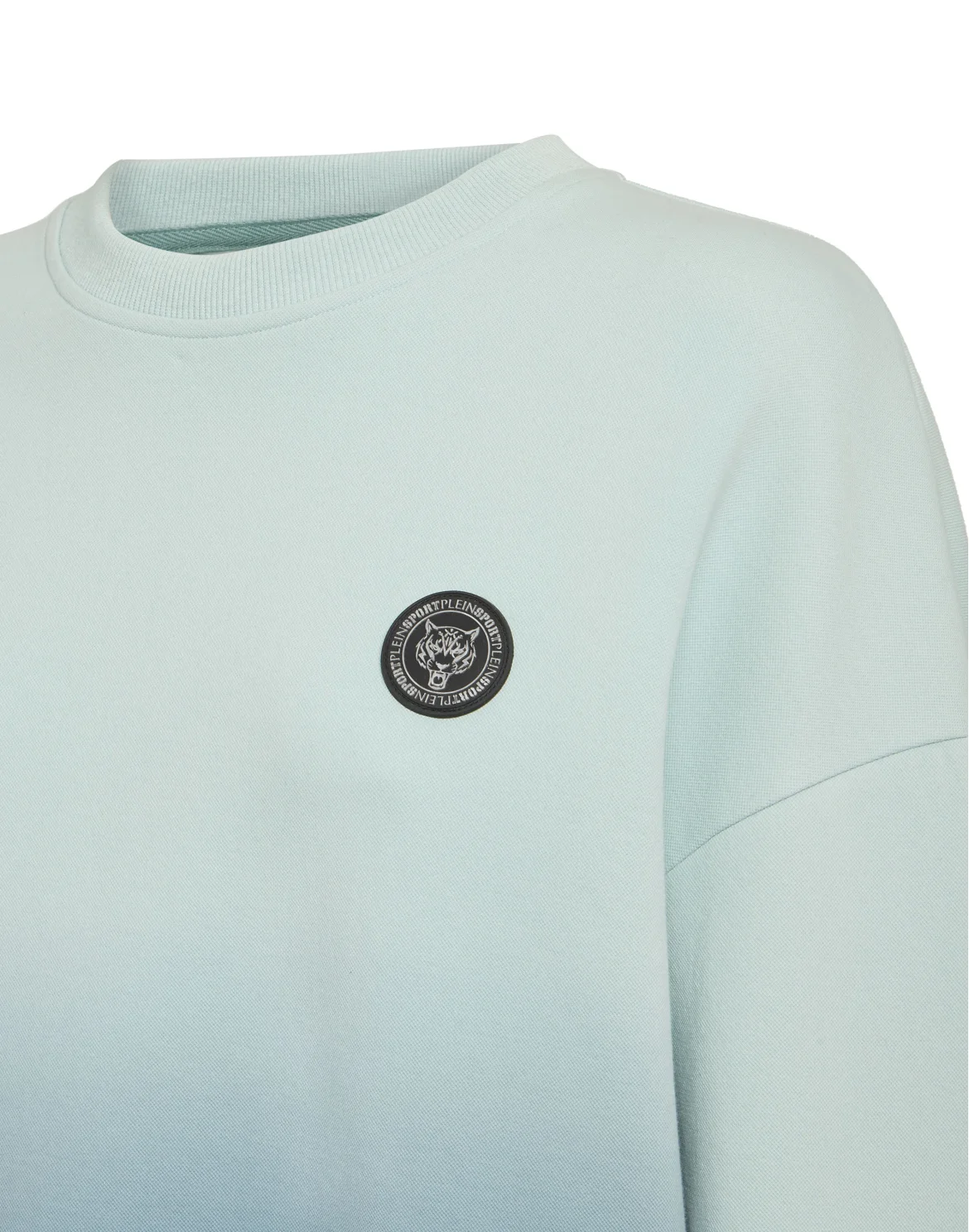 Oversize Hoodie Sweatshirt Degrade, цвет: Голубой