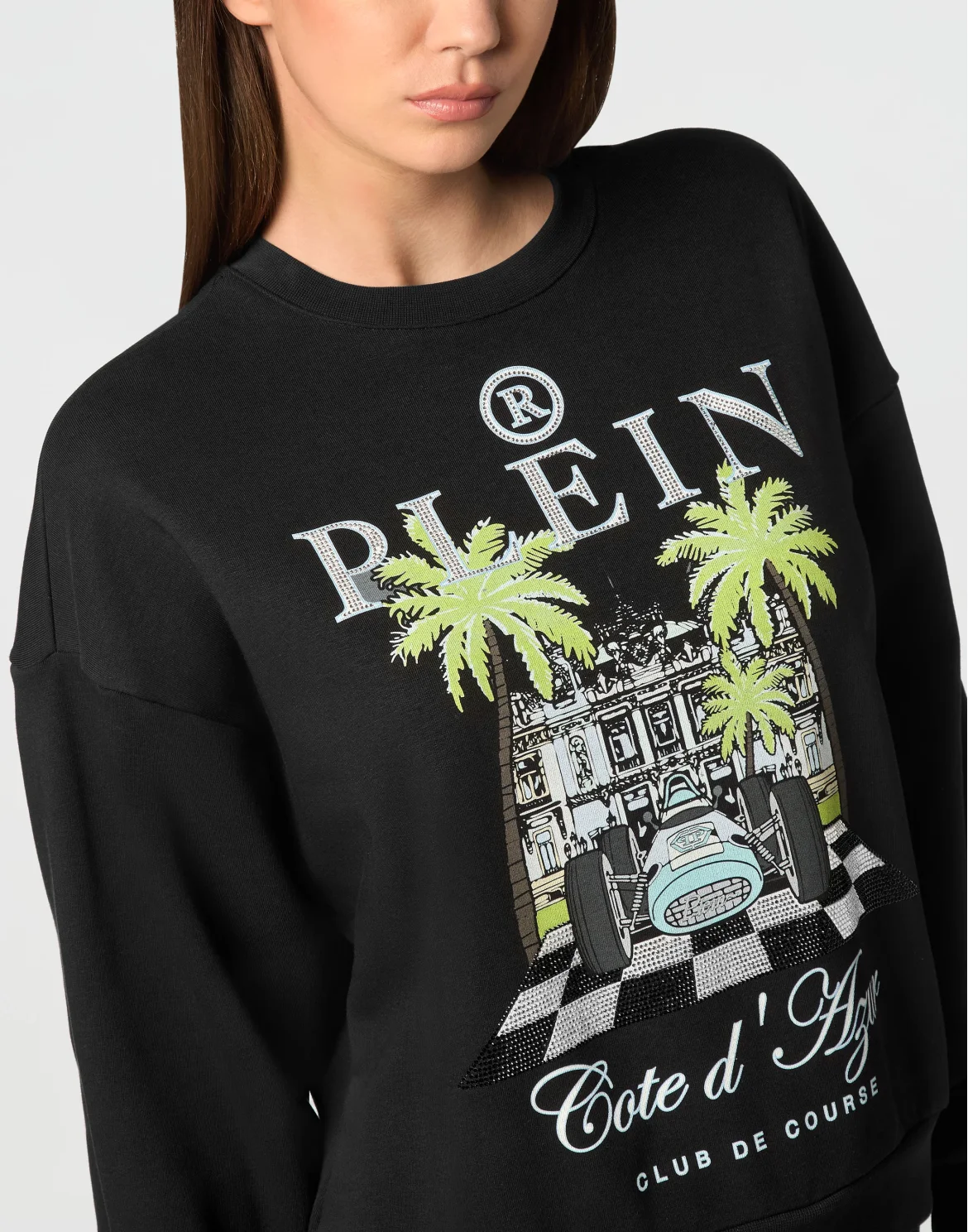 Sweatshirt LS New Port Beach Cut, цвет: Черный