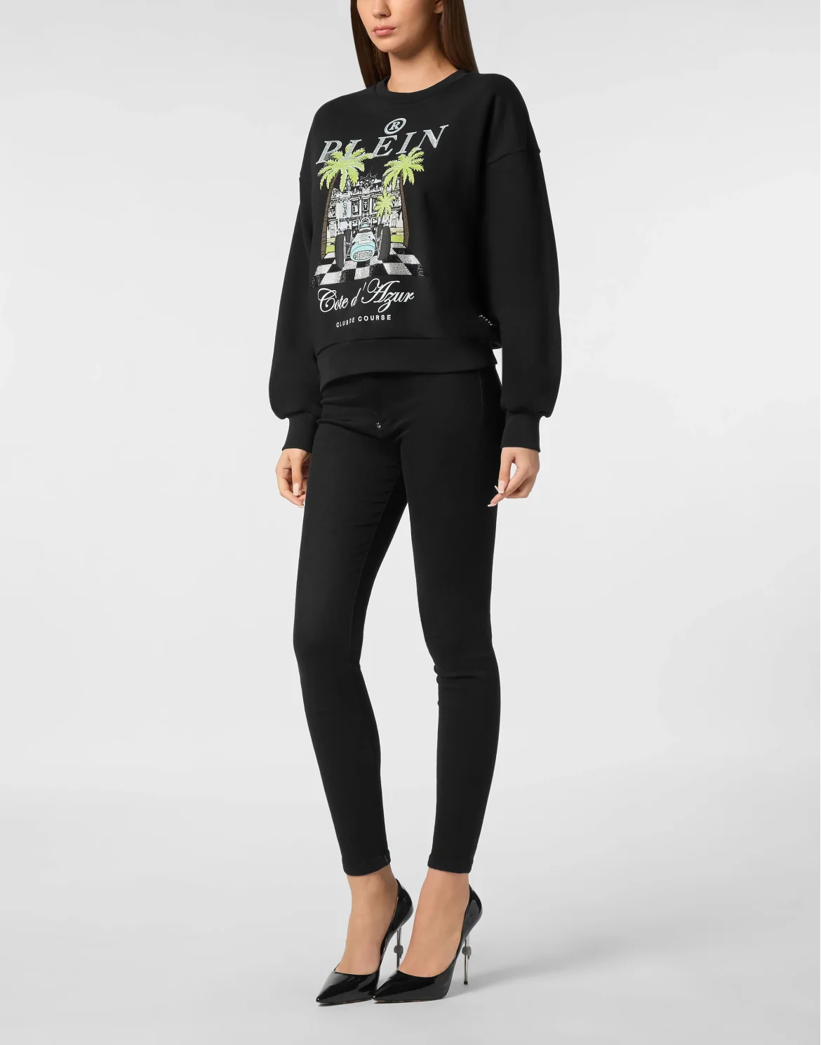 Sweatshirt LS New Port Beach Cut, цвет: Черный