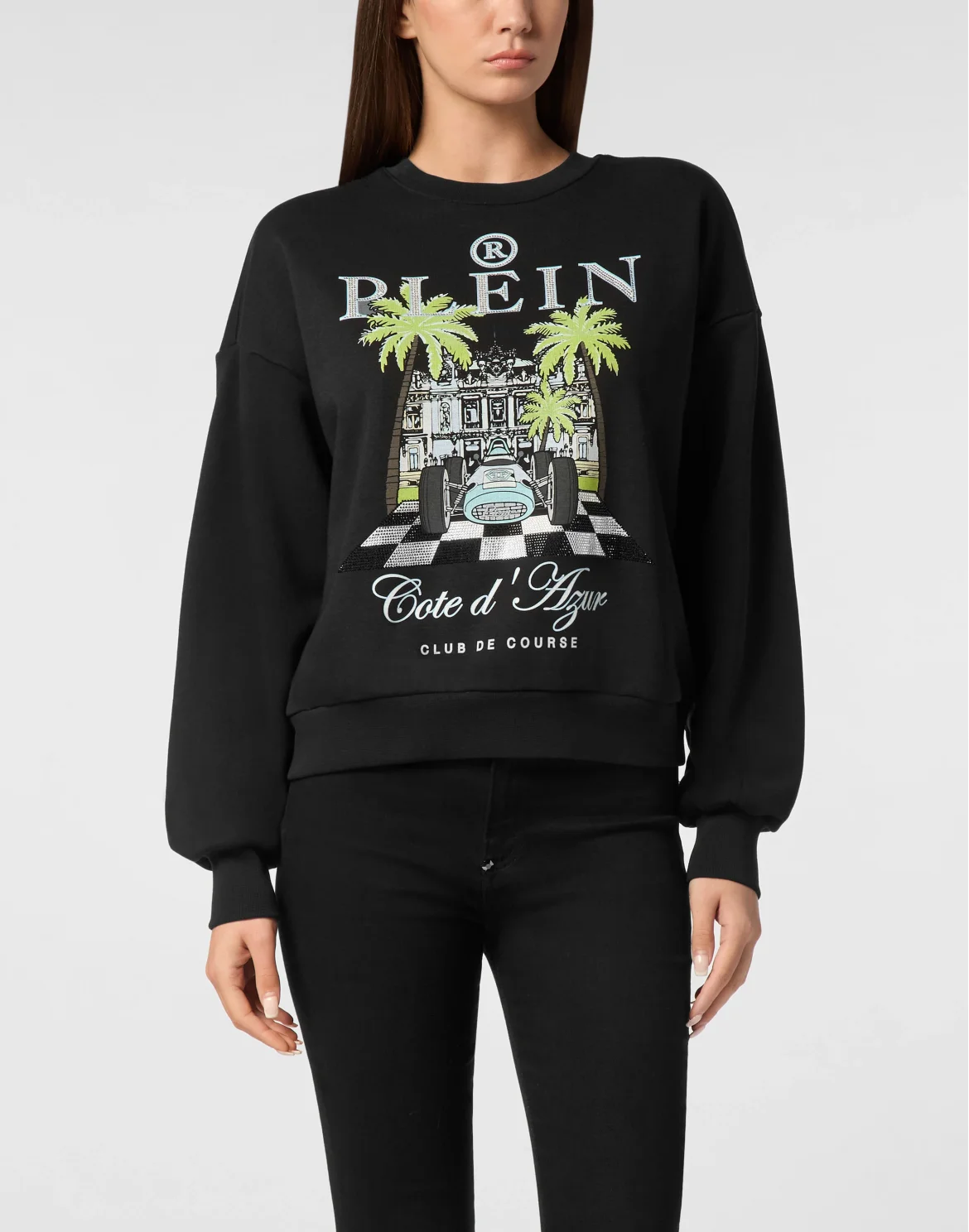 Sweatshirt LS New Port Beach Cut, цвет: Черный