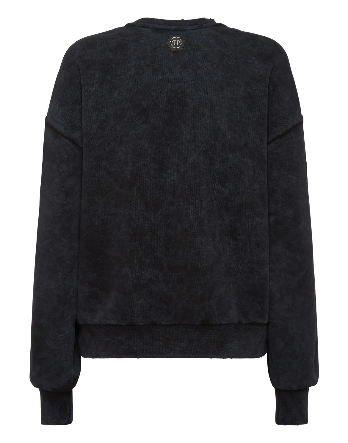 Sweatshirt LS Strass Crystal, цвет: Черный