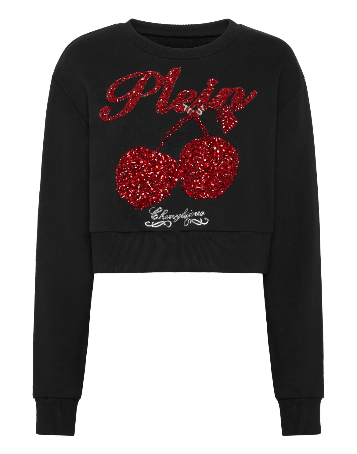 Sweatshirt LS Cherries, цвет: Черный