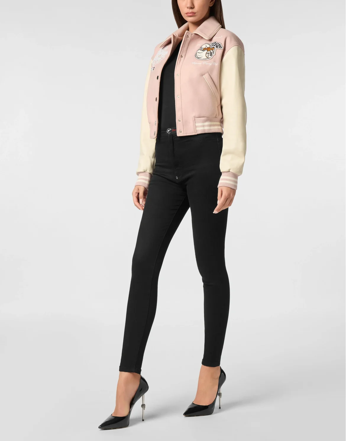 Bomber Jacket College PP Duck, цвет: Розовый