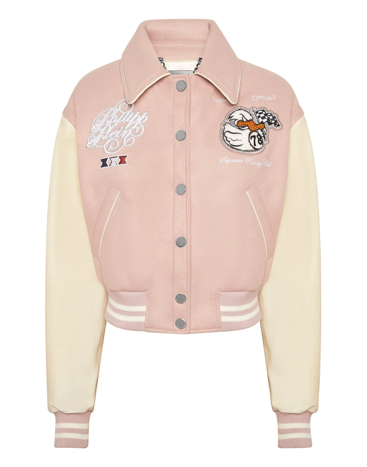 Bomber Jacket College PP Duck, цвет: Розовый