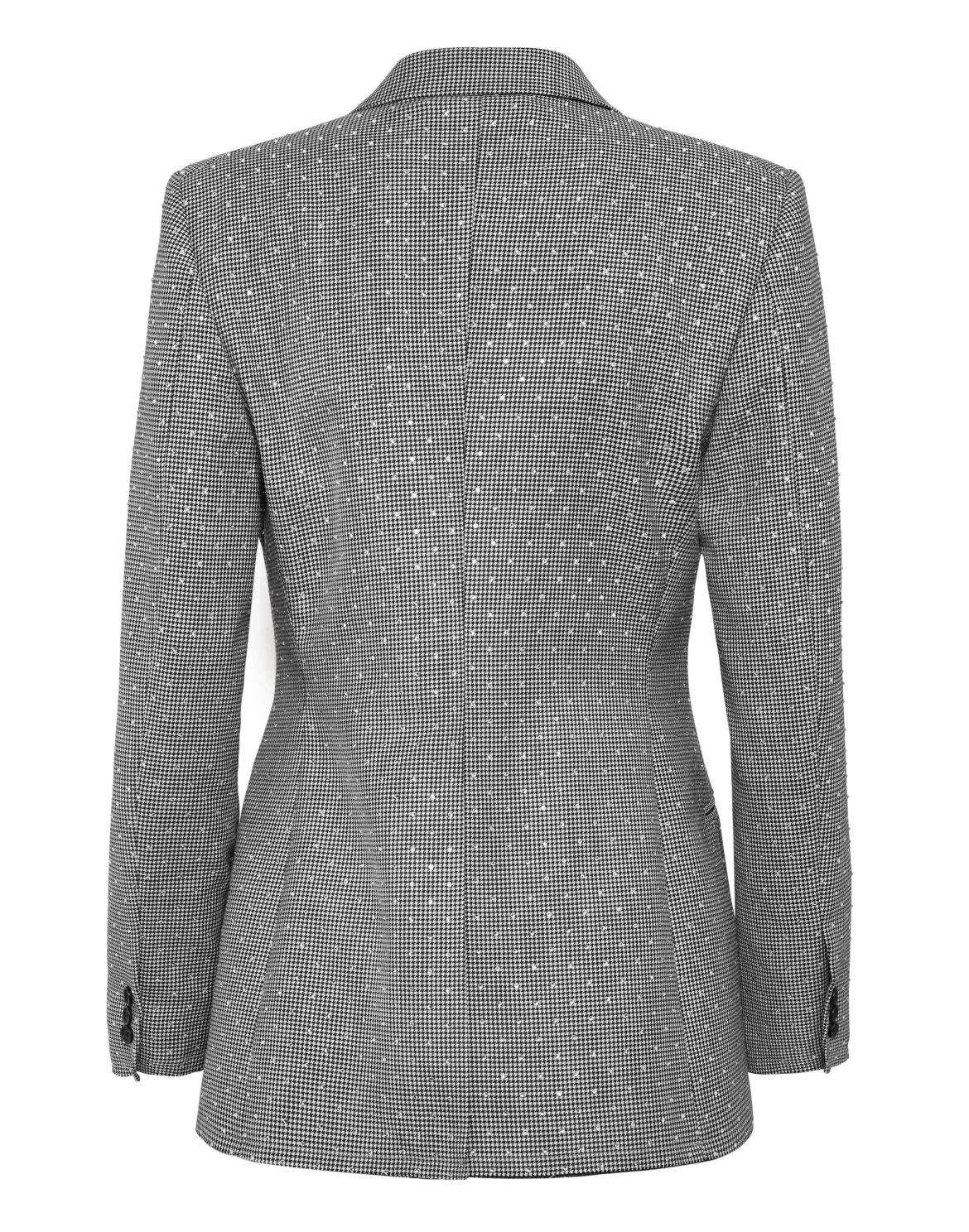 Blazer Regular Gold Fit Pied de Poule, цвет: Черный