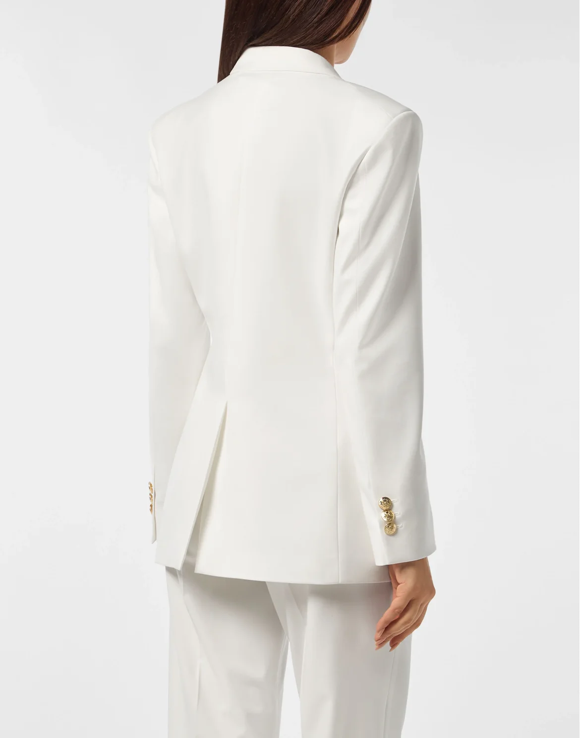 Double Breast Blazer, цвет: Белый
