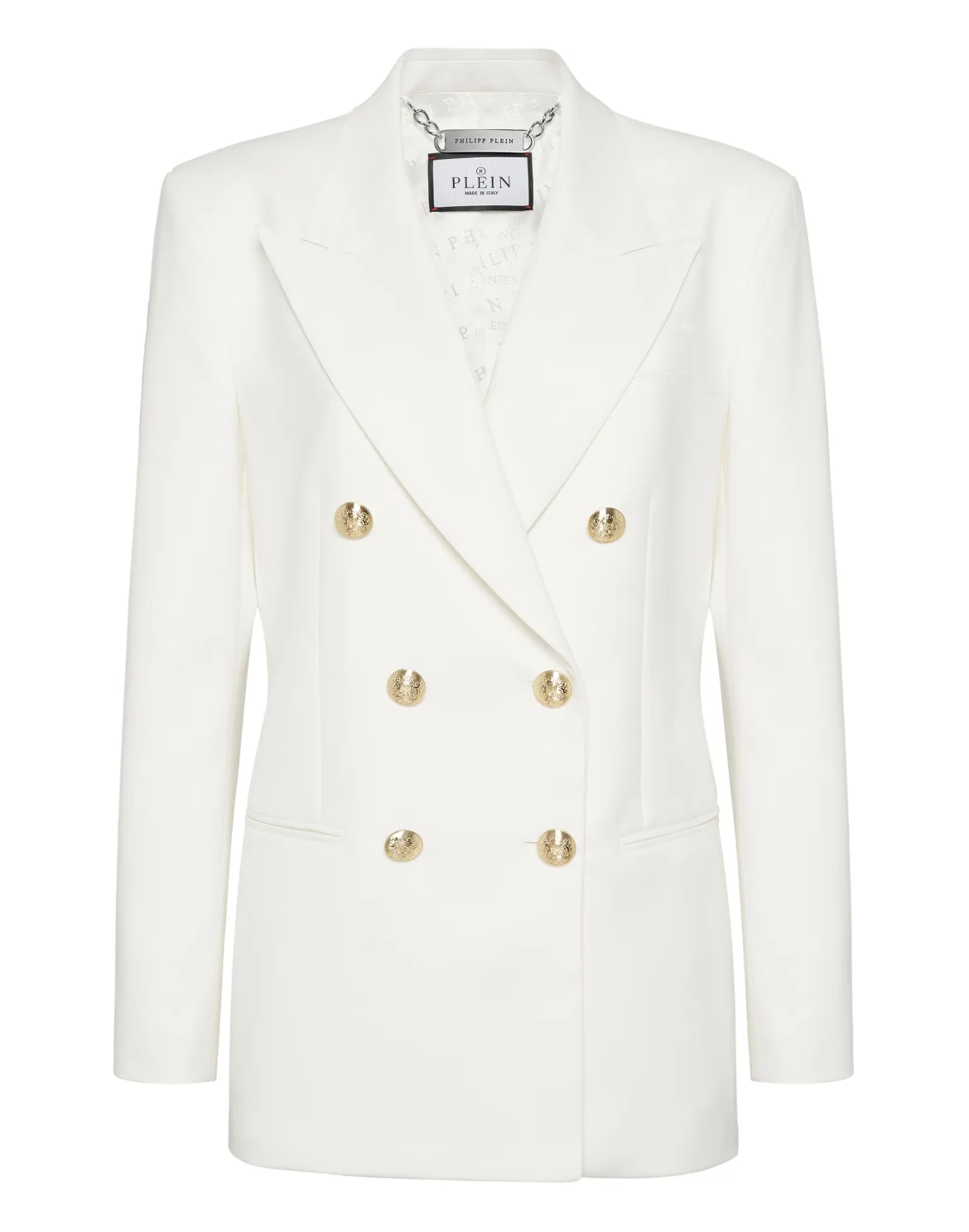 Double Breast Blazer, цвет: Белый