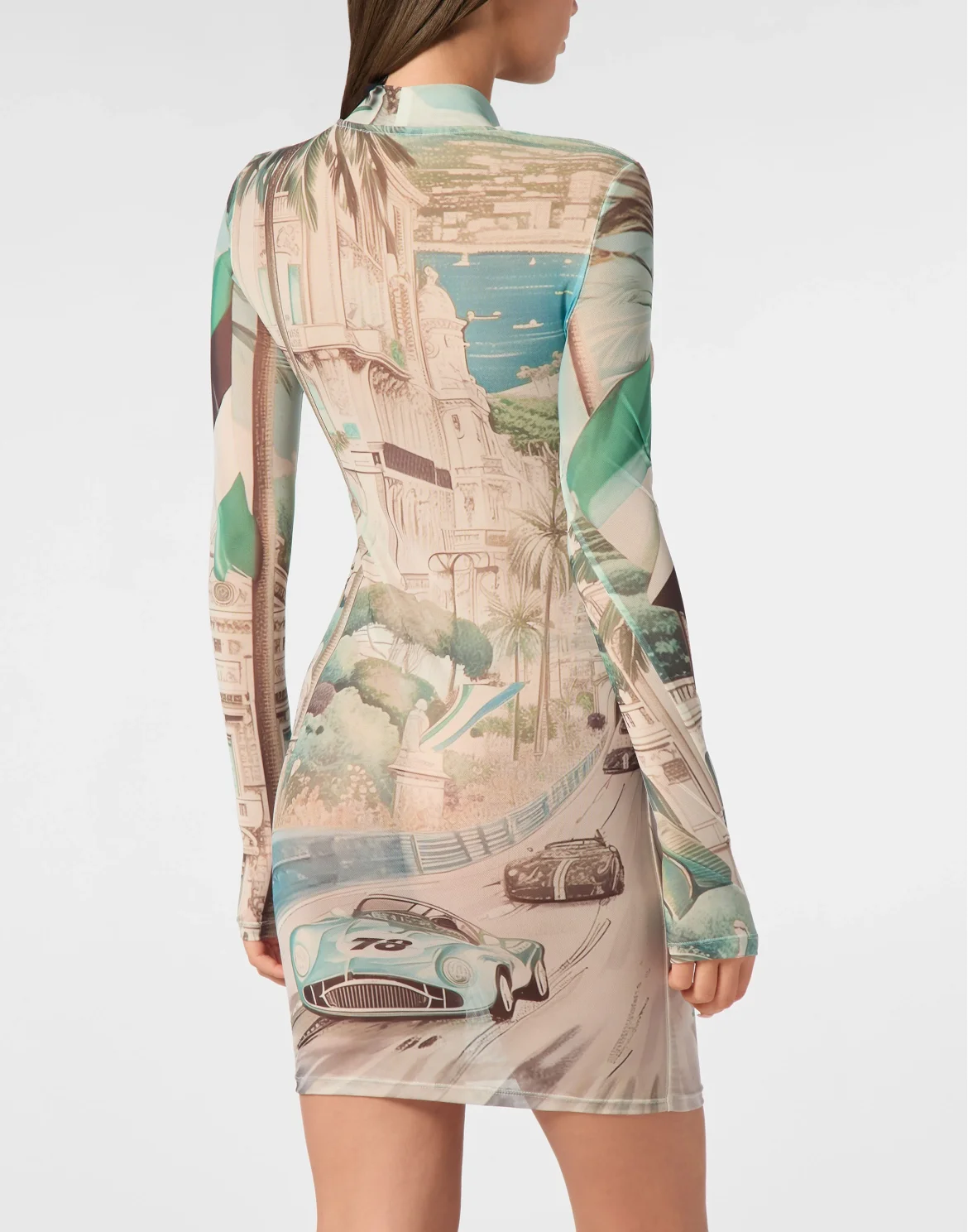 Long Dress Racing, цвет: Мультиколор