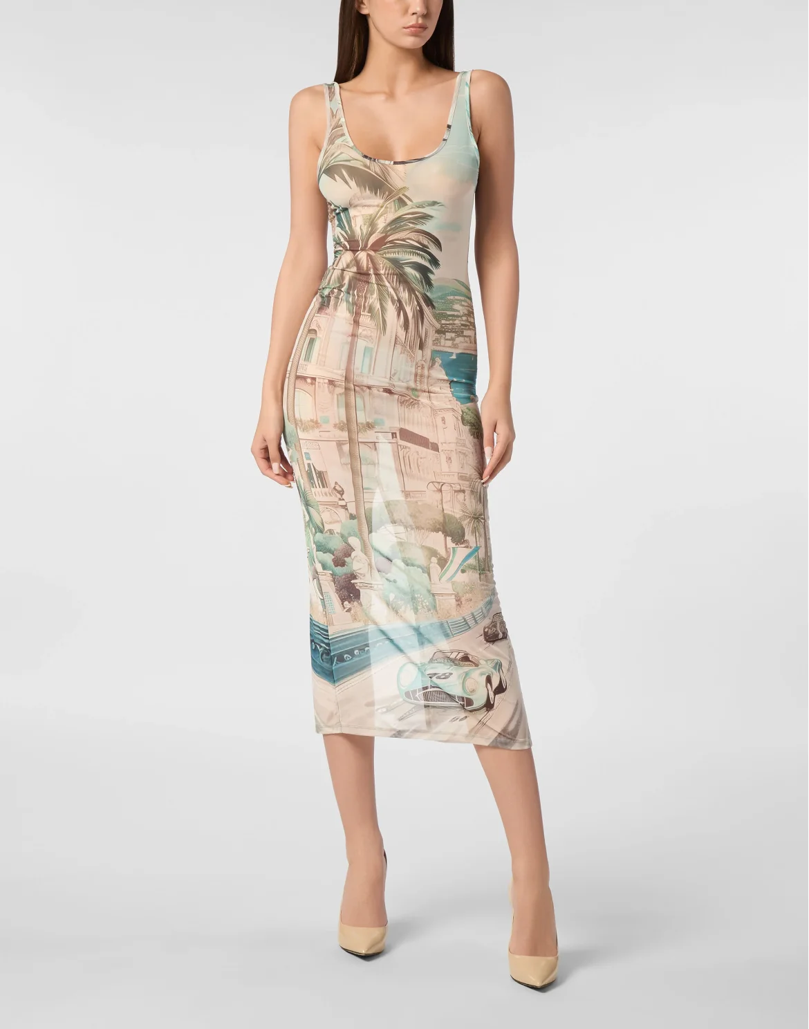 Long Dress Tanktop, цвет: Мультиколор