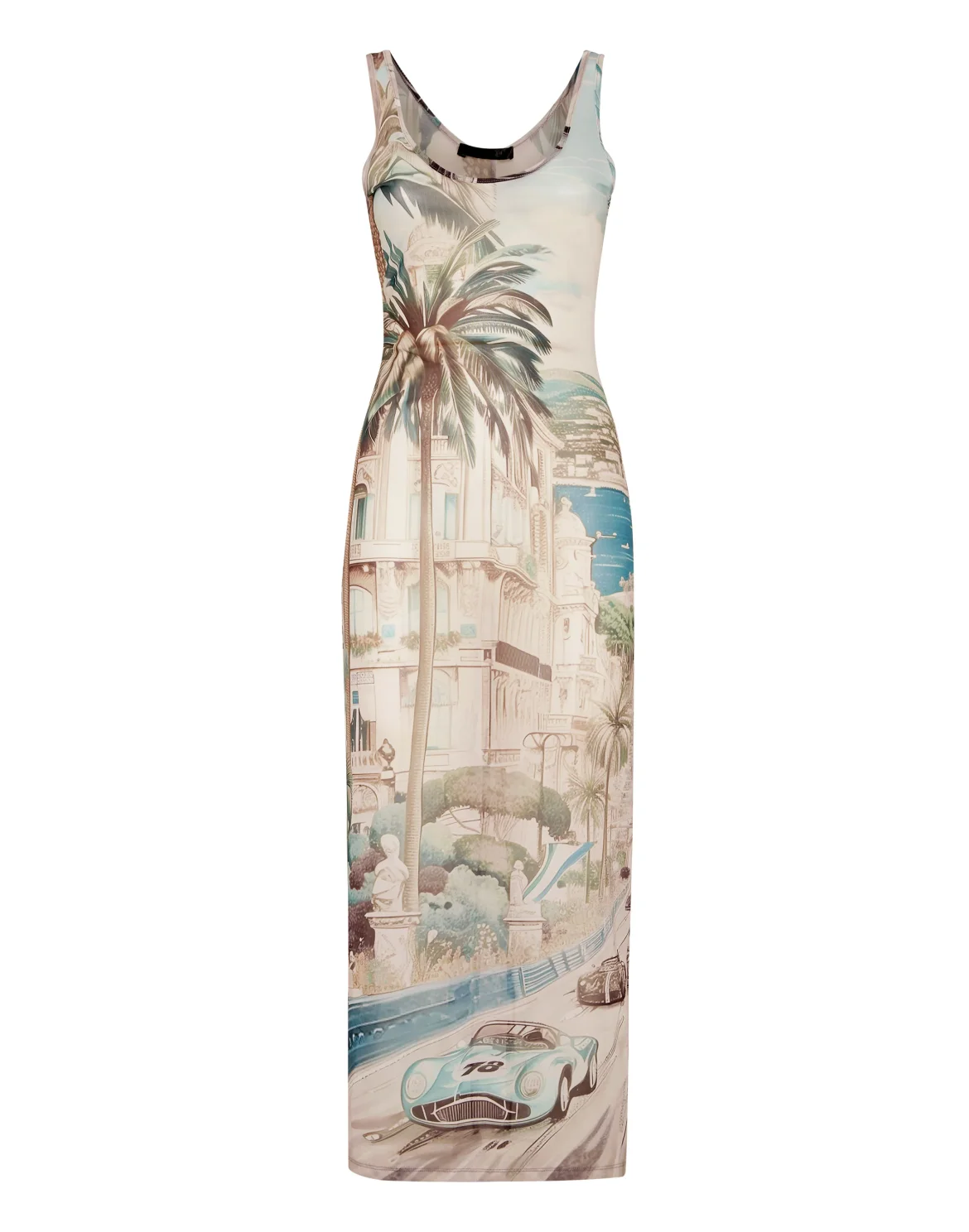 Long Dress Tanktop, цвет: Мультиколор