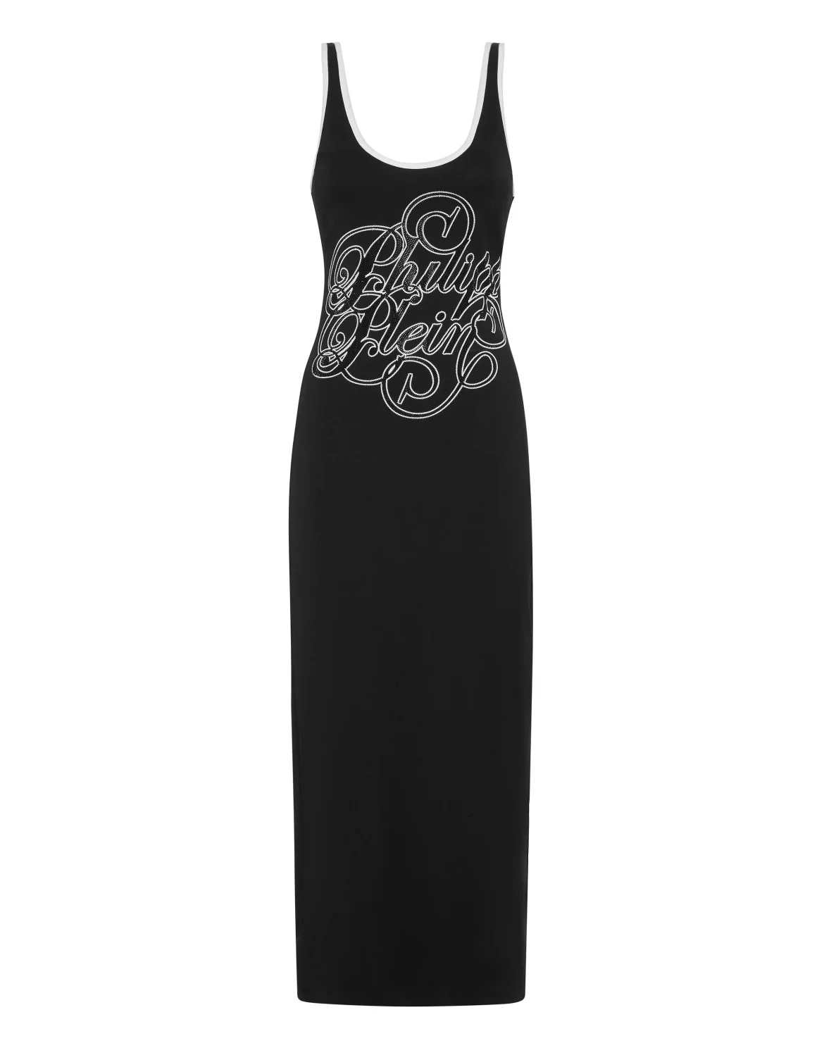 Tanktop Long Dress Signature, цвет: Черный