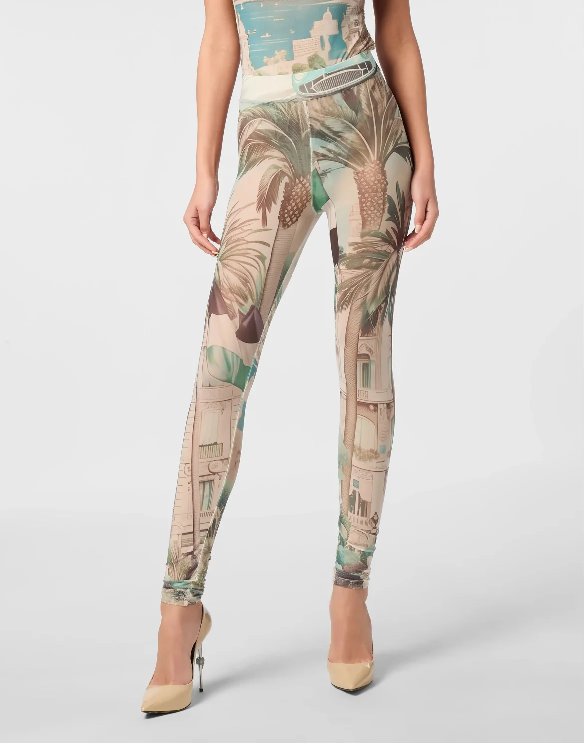 Leggings Racing, цвет: Мультиколор
