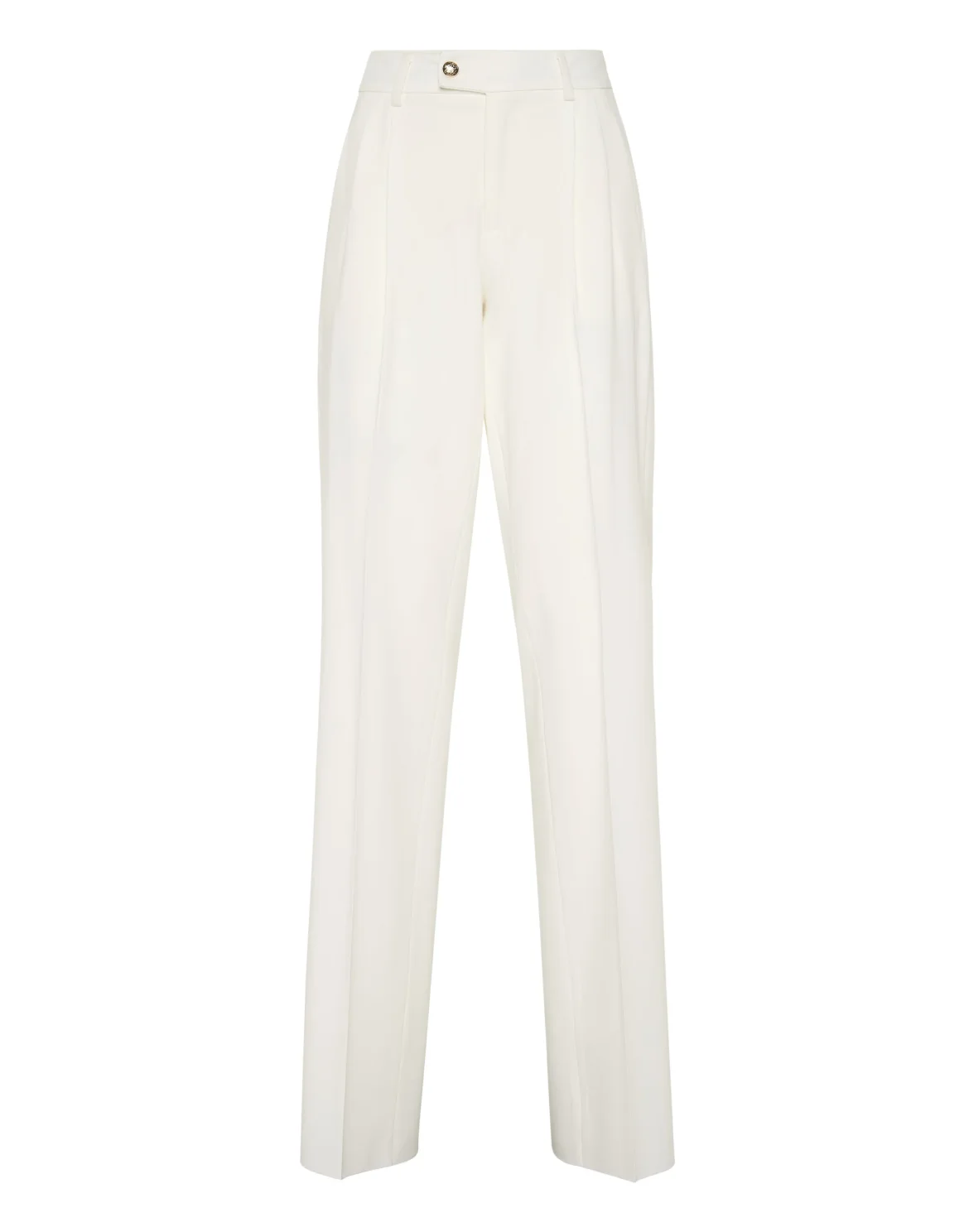 Straight Office Trousers, цвет: Белый