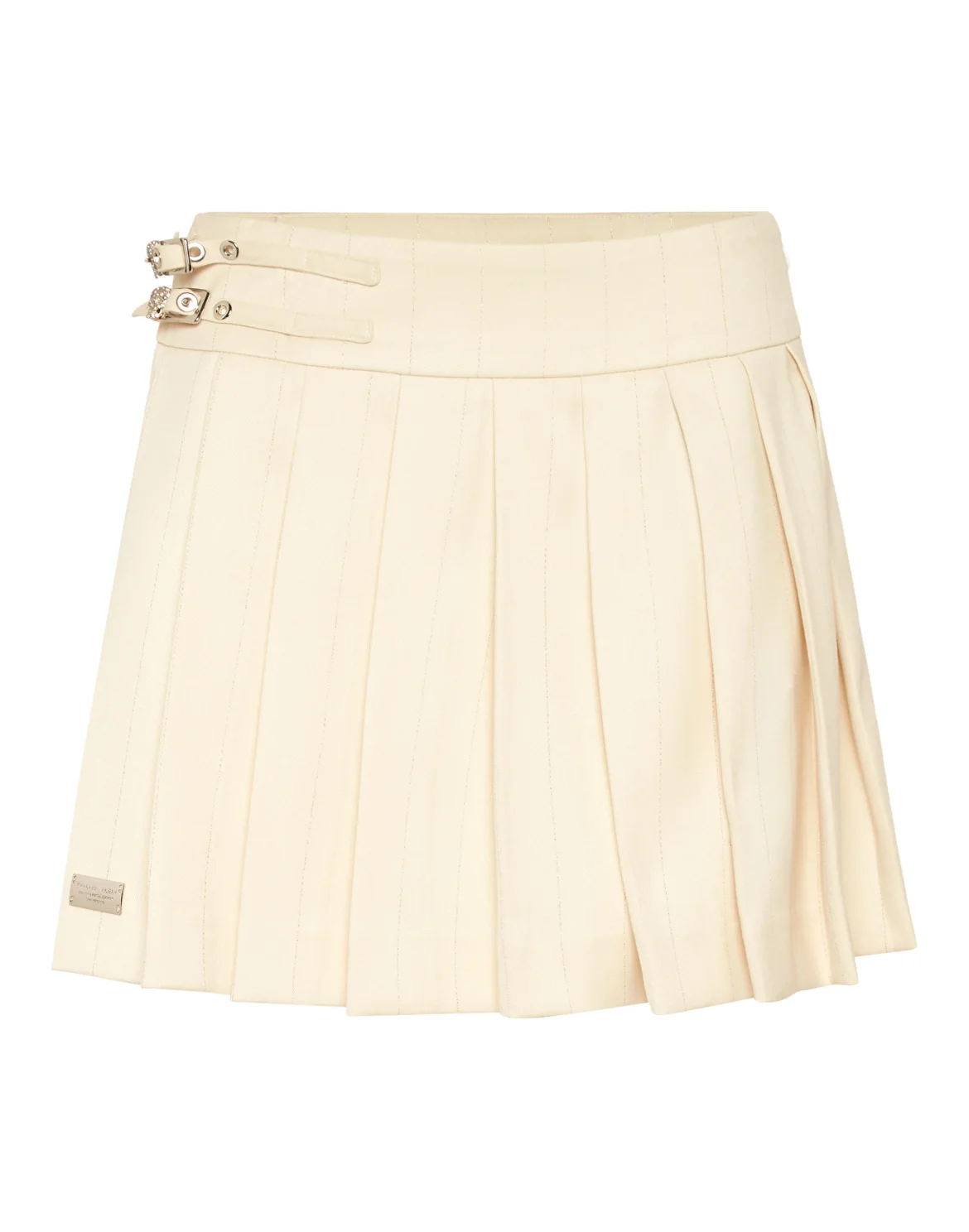 Plisse Mini Skirt, цвет: Белый