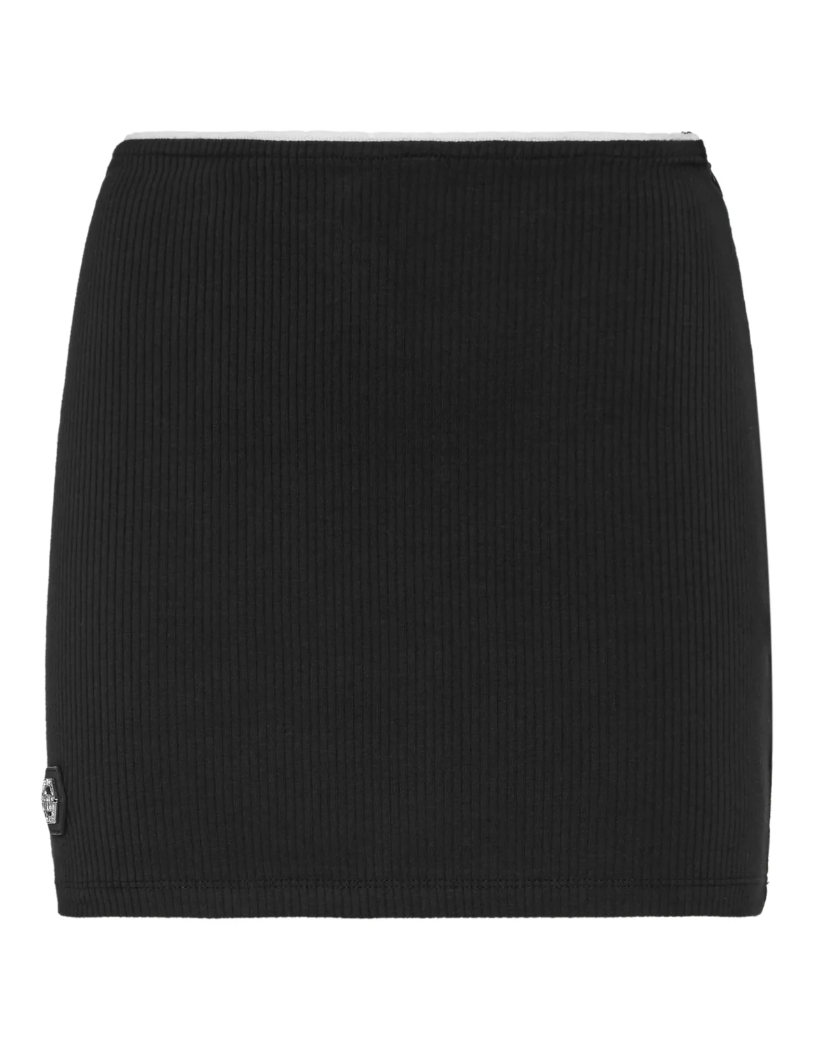 Mini Skirt Rib, цвет: Черный