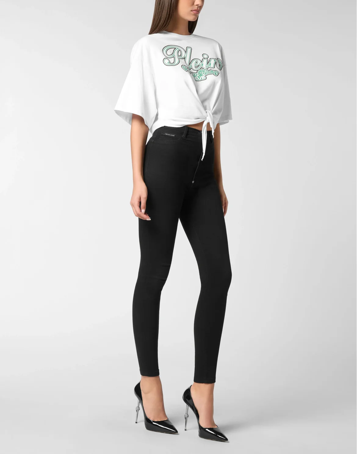T-shirt Round Neck SS Racing Club Crop, цвет: Белый
