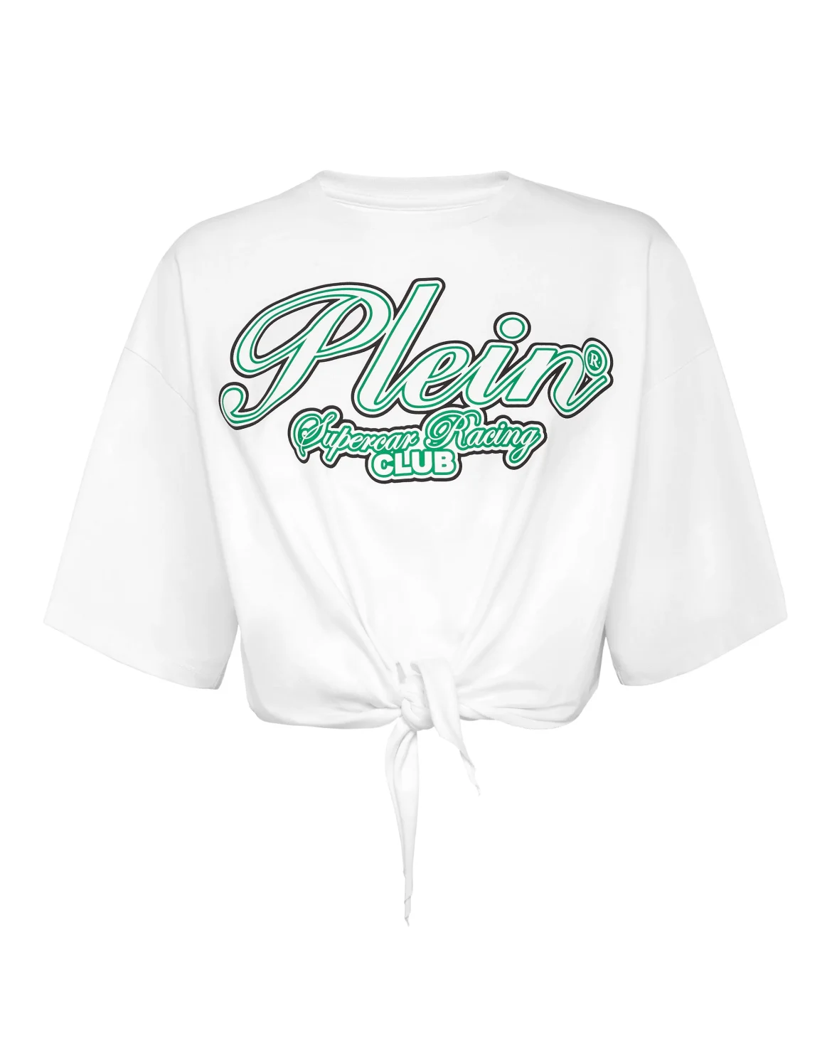 T-shirt Round Neck SS Racing Club Crop, цвет: Белый