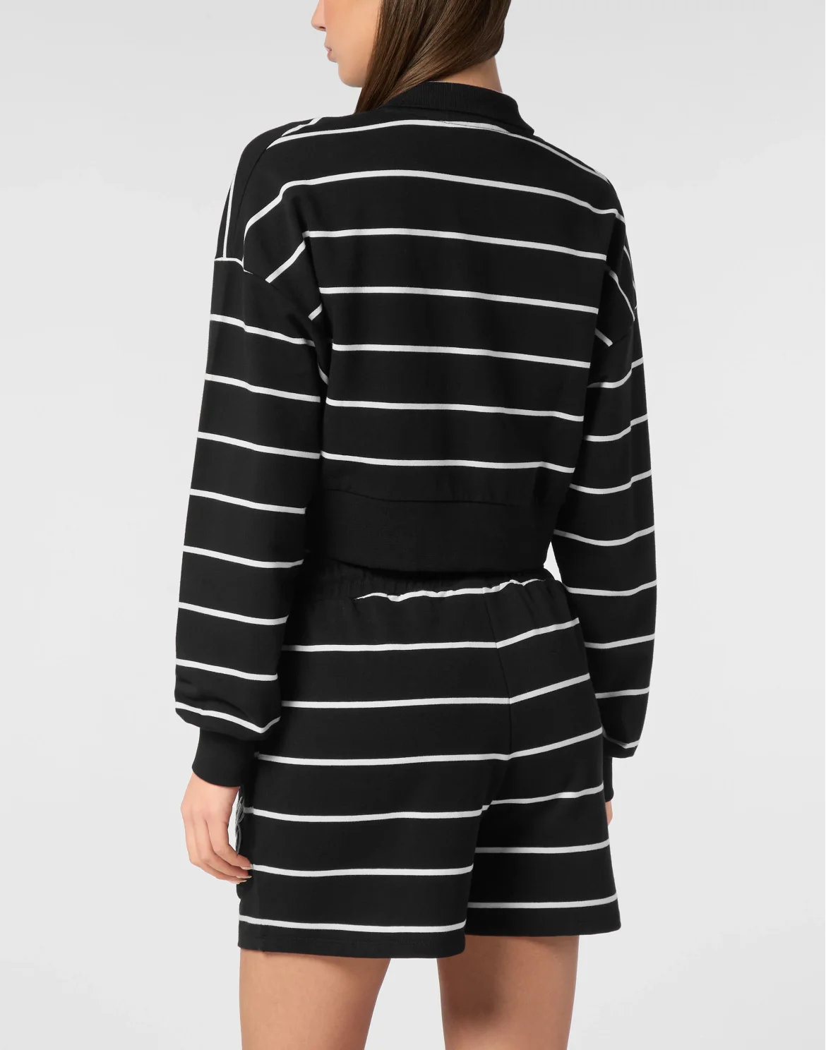 Polo shirt LS Lines, цвет: Черный