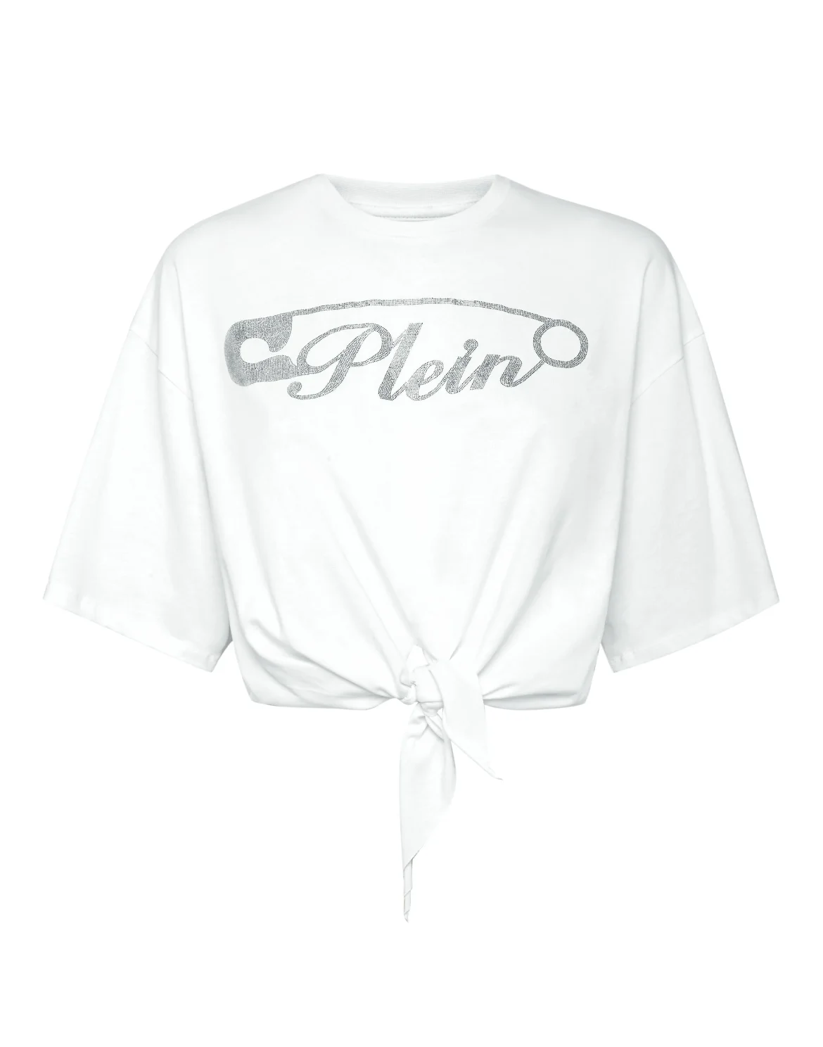 T-shirt Round Neck SS Crop, цвет: Белый