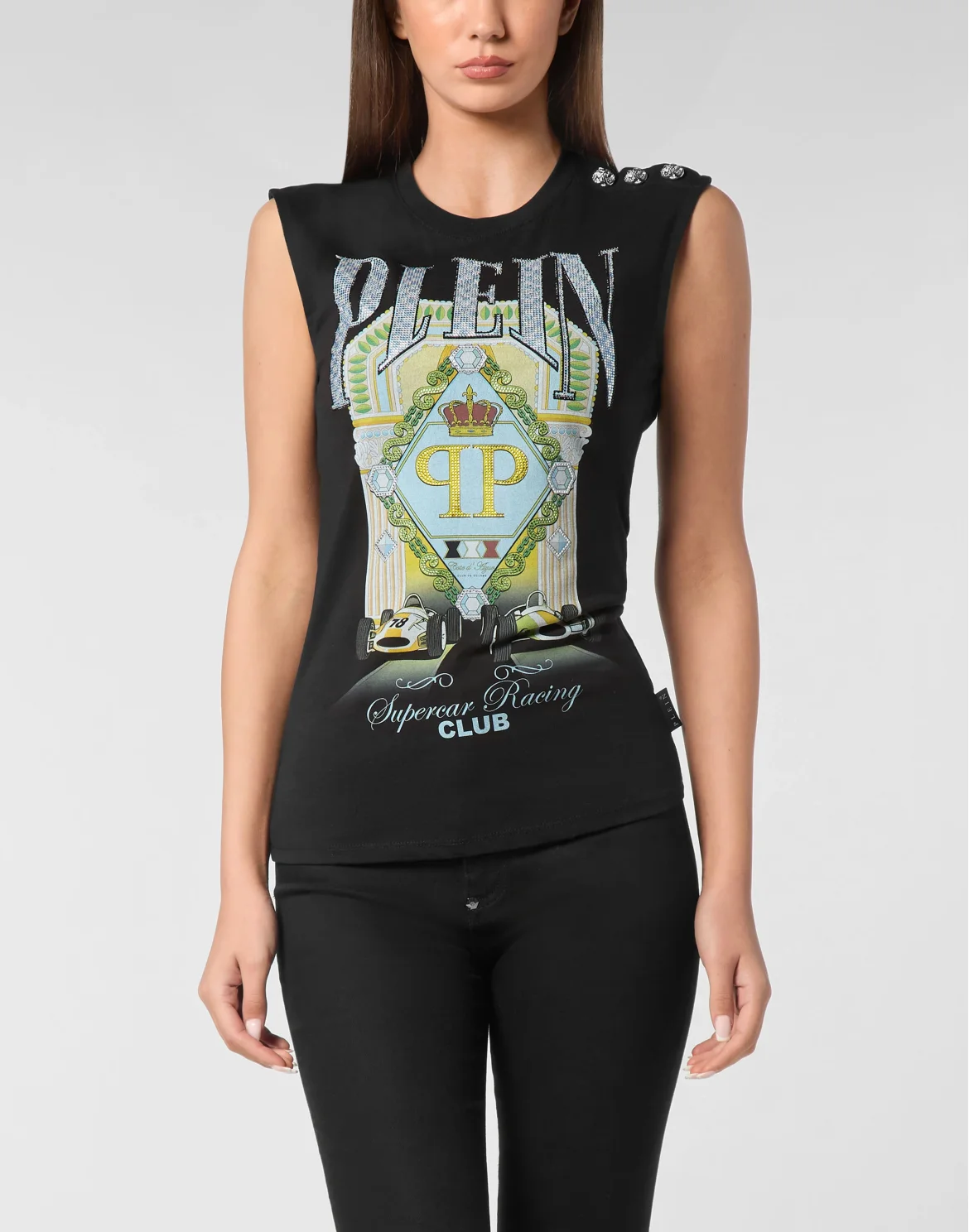 Tank top Supercar Racing Club, цвет: Черный