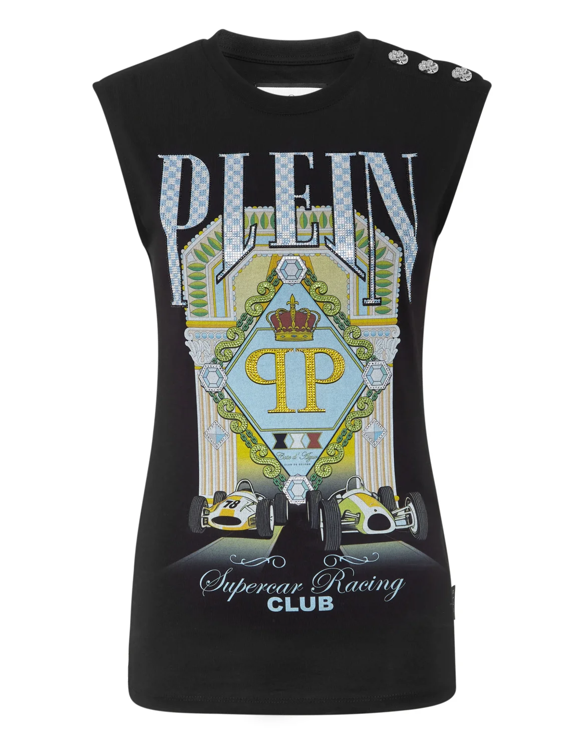 Tank top Supercar Racing Club, цвет: Черный