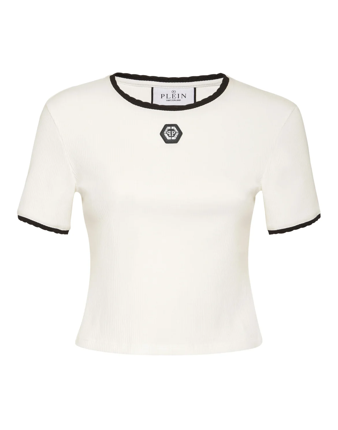 T-shirt Round Neck SS Rib, цвет: Бежевый