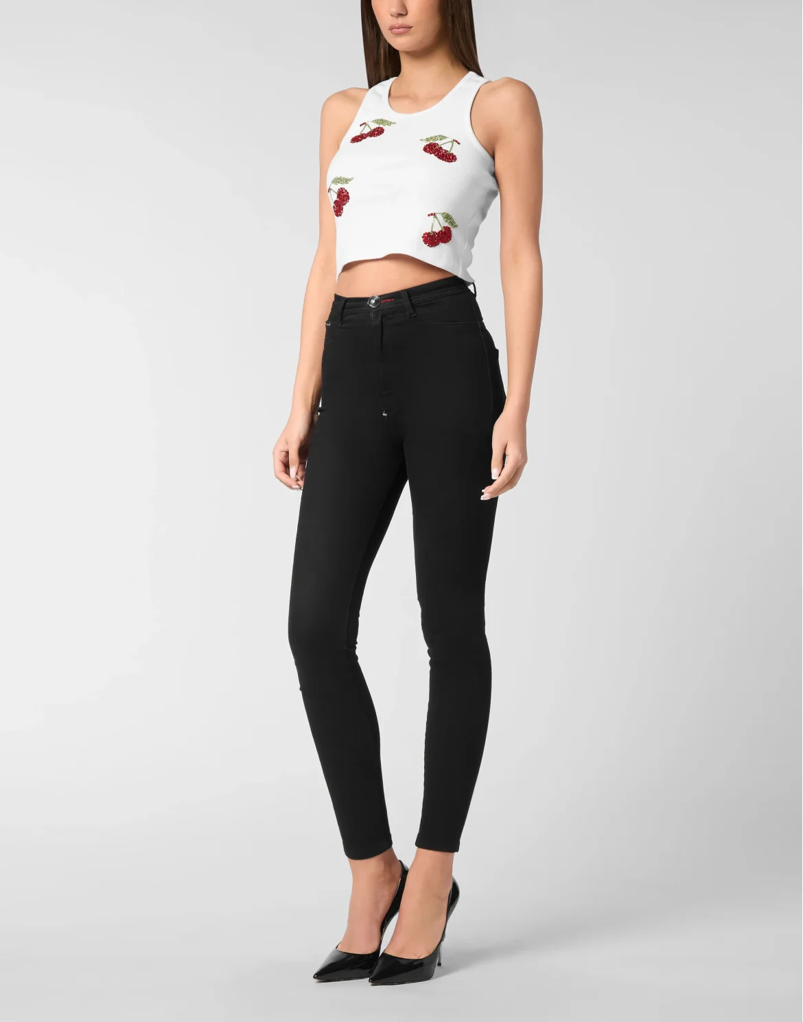Tank top Cherries, цвет: Белый