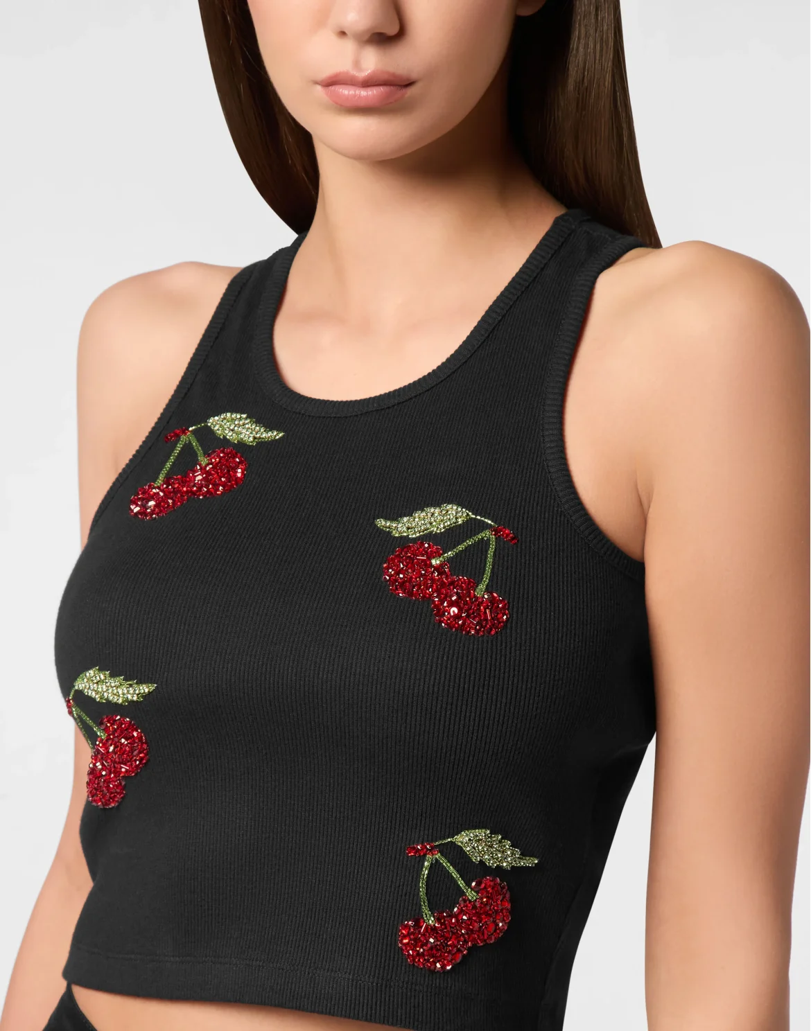 Tank top Cherries, цвет: Черный