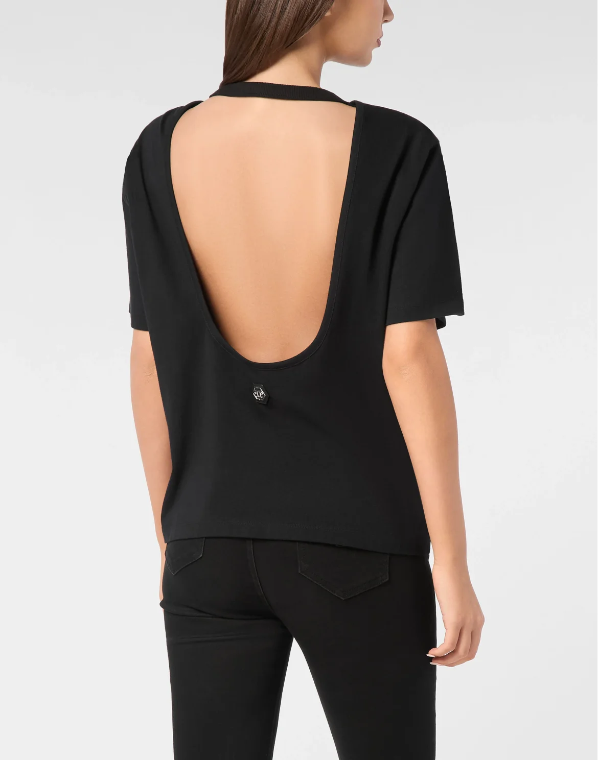 T-Shirt Man Fit Rib Cherries, цвет: Черный