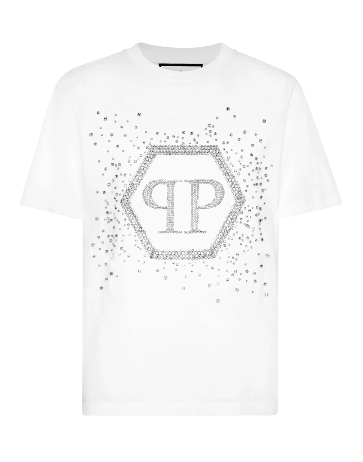 T-Shirt Man Fit Hexagon, цвет: Белый