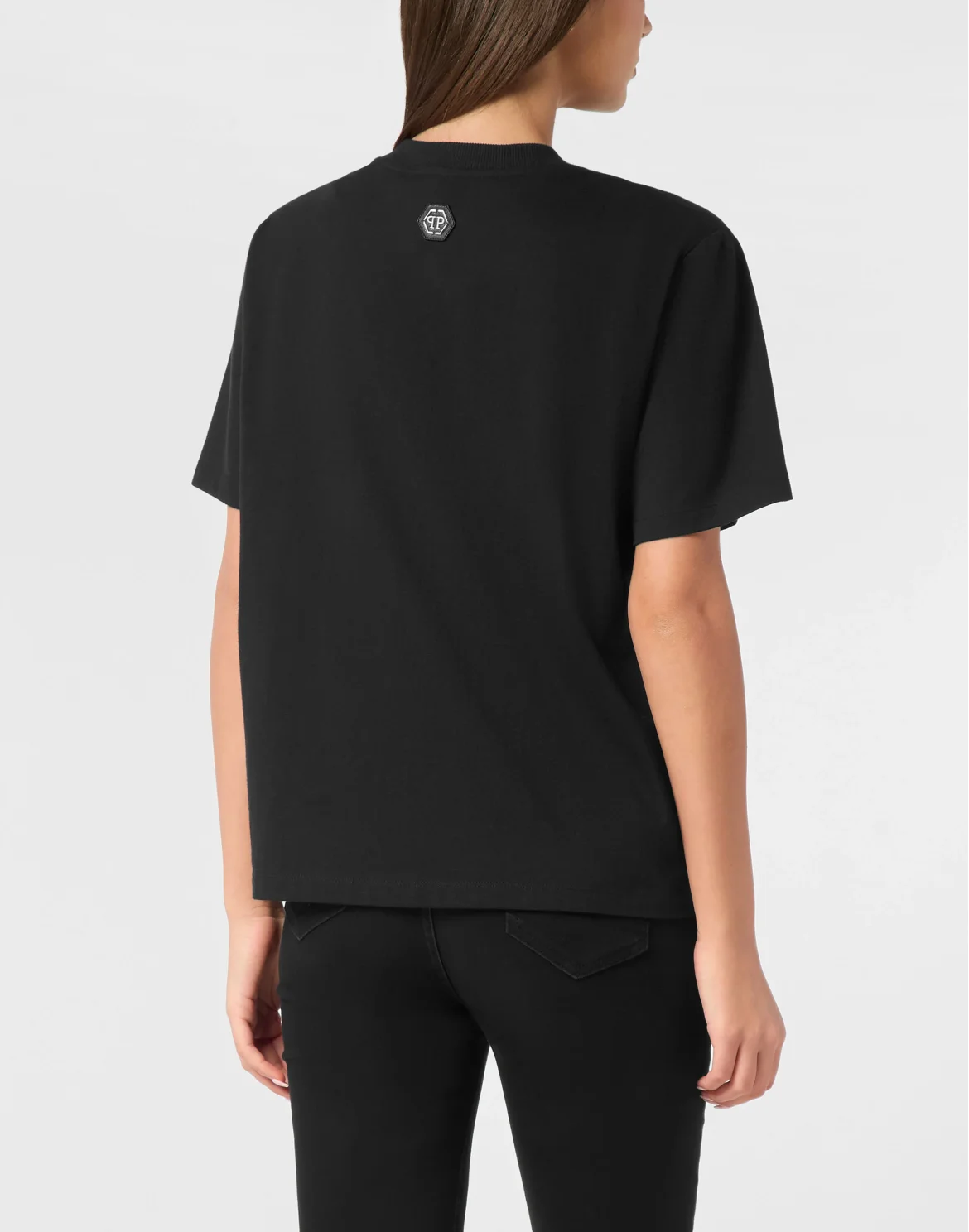 T-Shirt Man Fit Hexagon, цвет: Черный