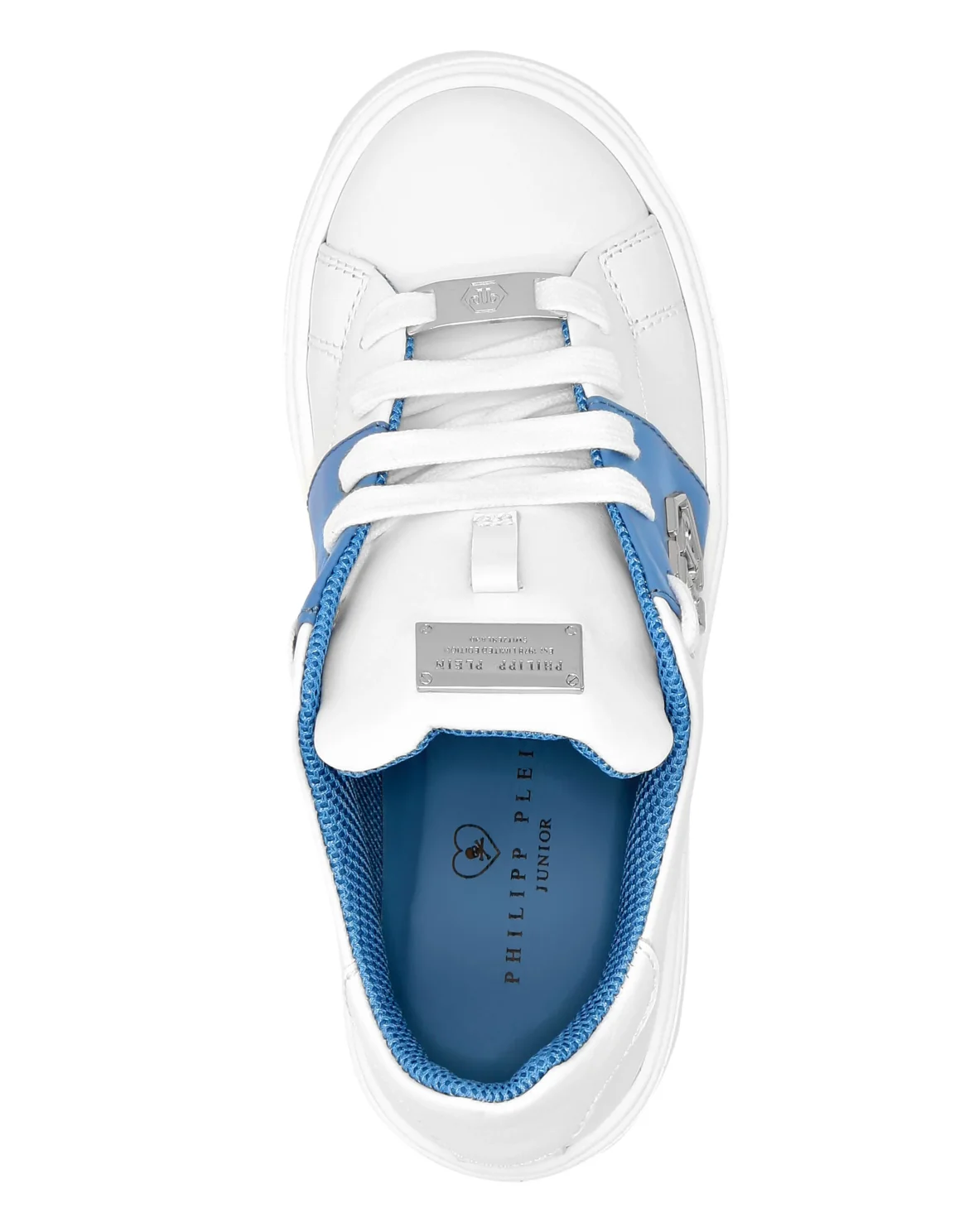 Leather Lo-Top Sneakers Hexagon, цвет: Белый