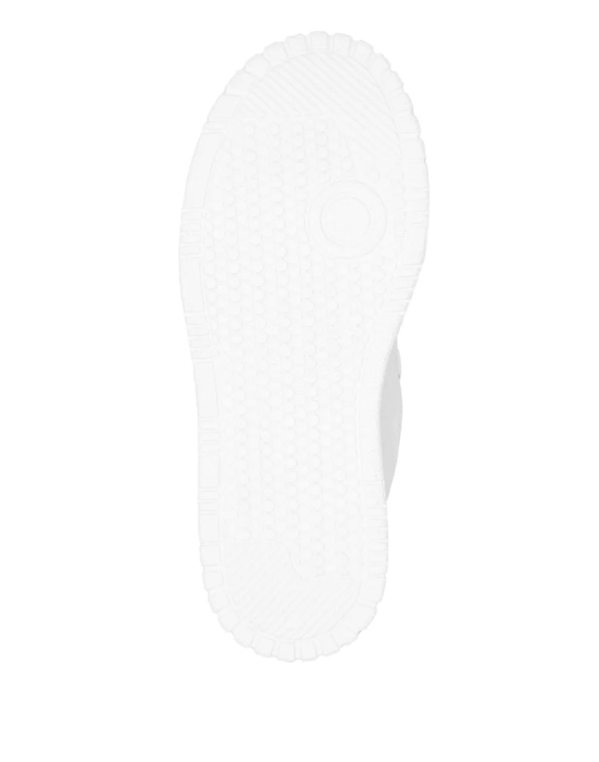 Leather Lo-Top Sneakers Hexagon, цвет: Белый