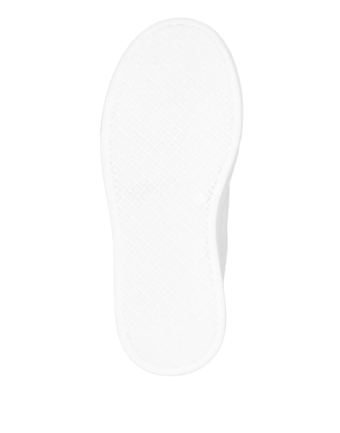 Leather Lo-Top Sneakers Hexagon, цвет: Белый