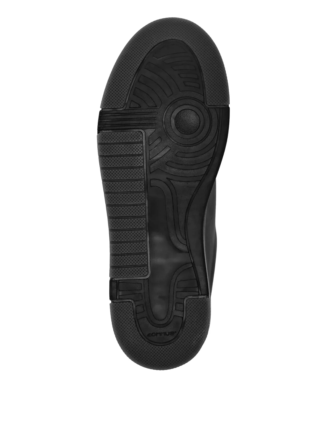 Leather Lo-Top Sneakers Hexagon, цвет: Черный
