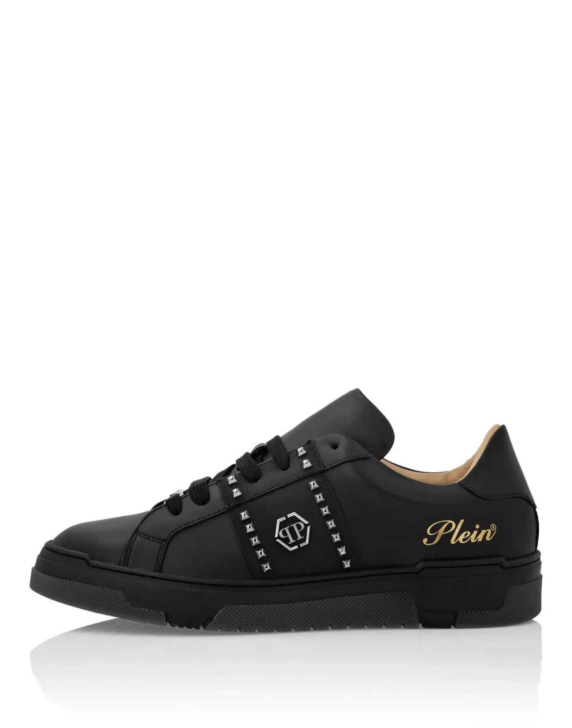 Low-Top Sneakers, цвет: Черный