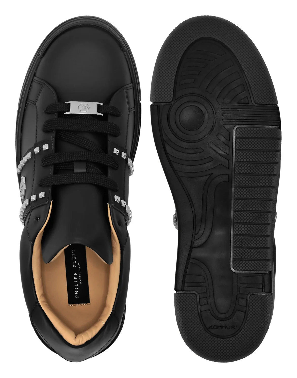 Low-Top Sneakers, цвет: Черный