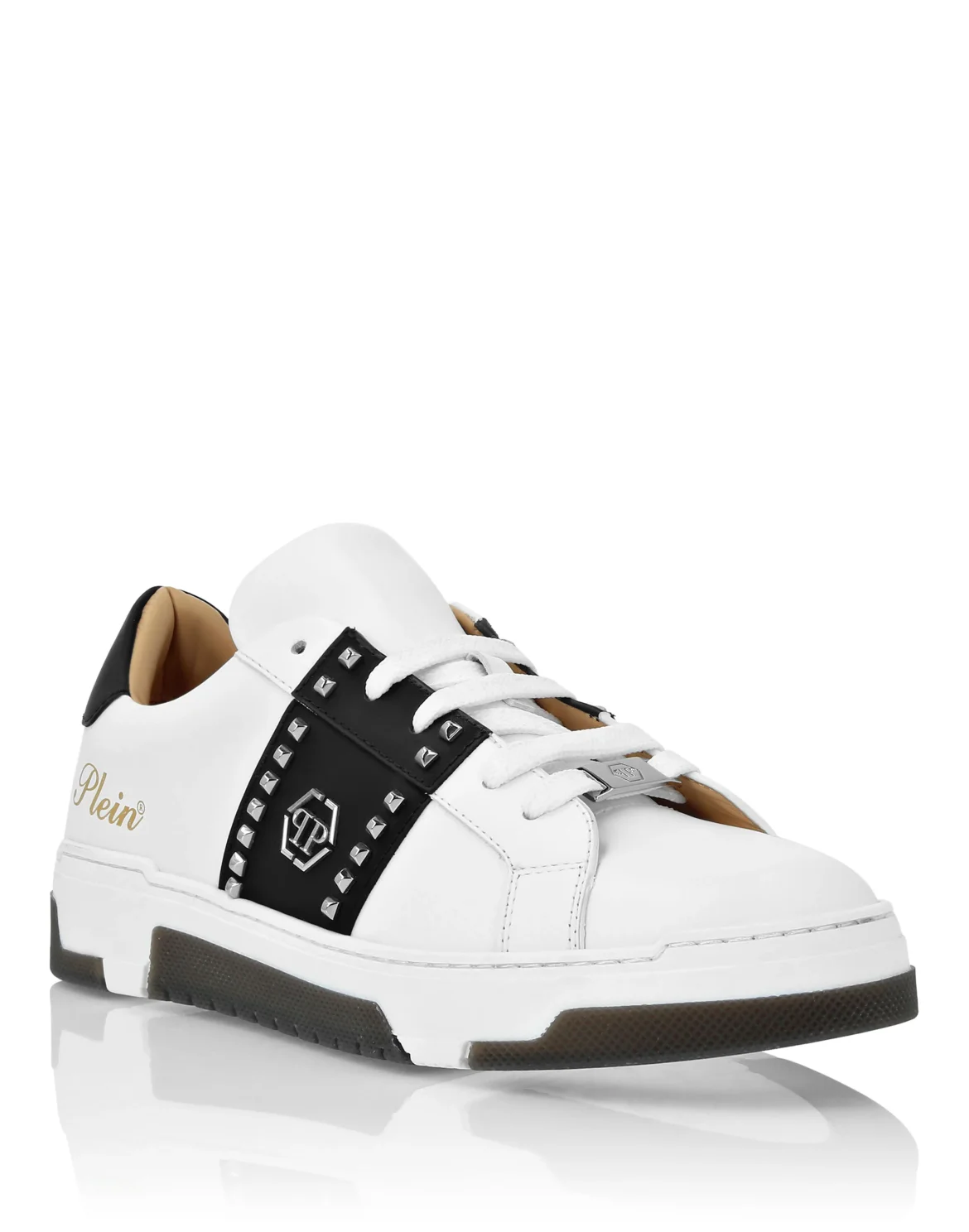 Low-Top Sneakers, цвет: Черный