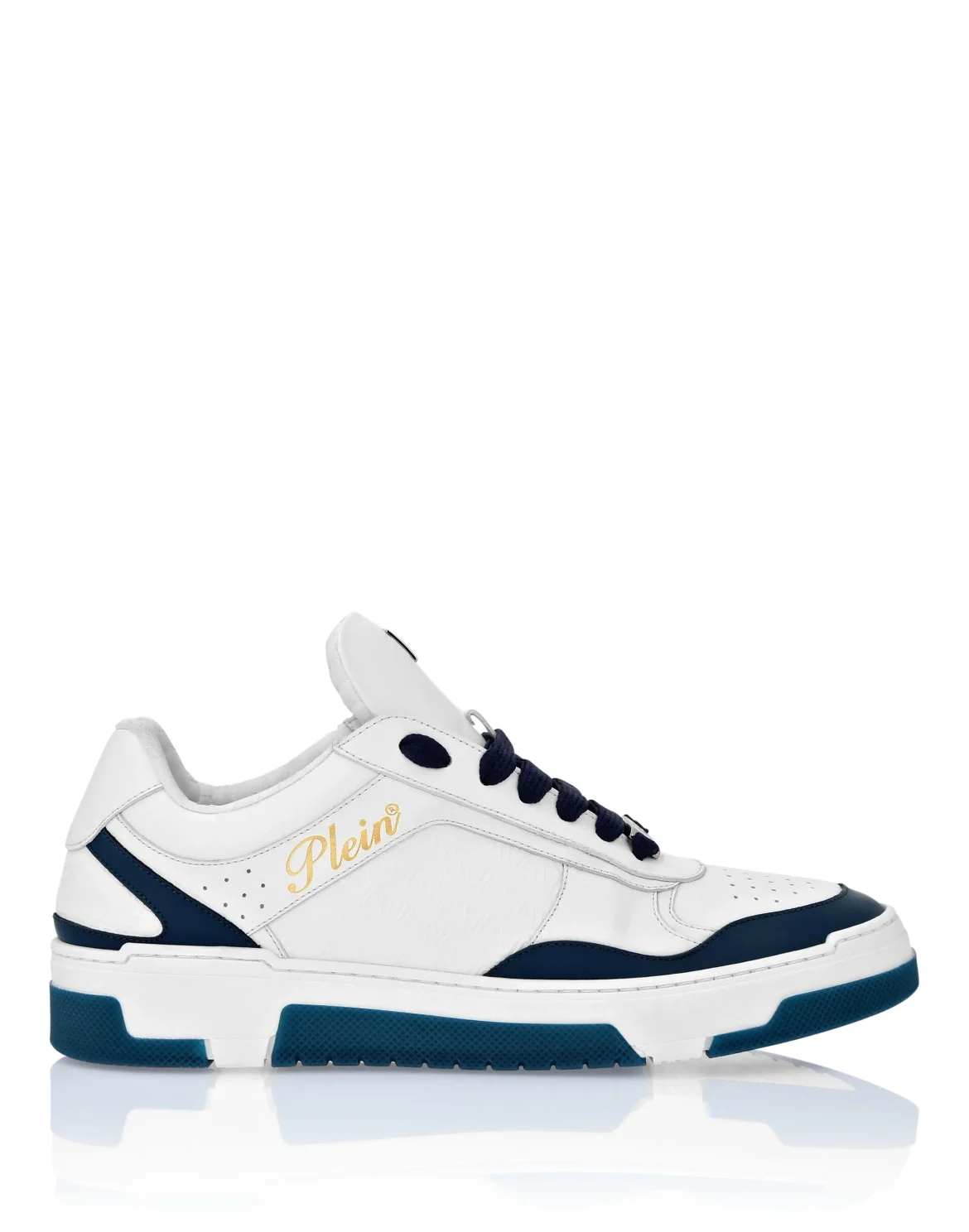 Low-Top Sneakers Nappa Suede, цвет: Синий
