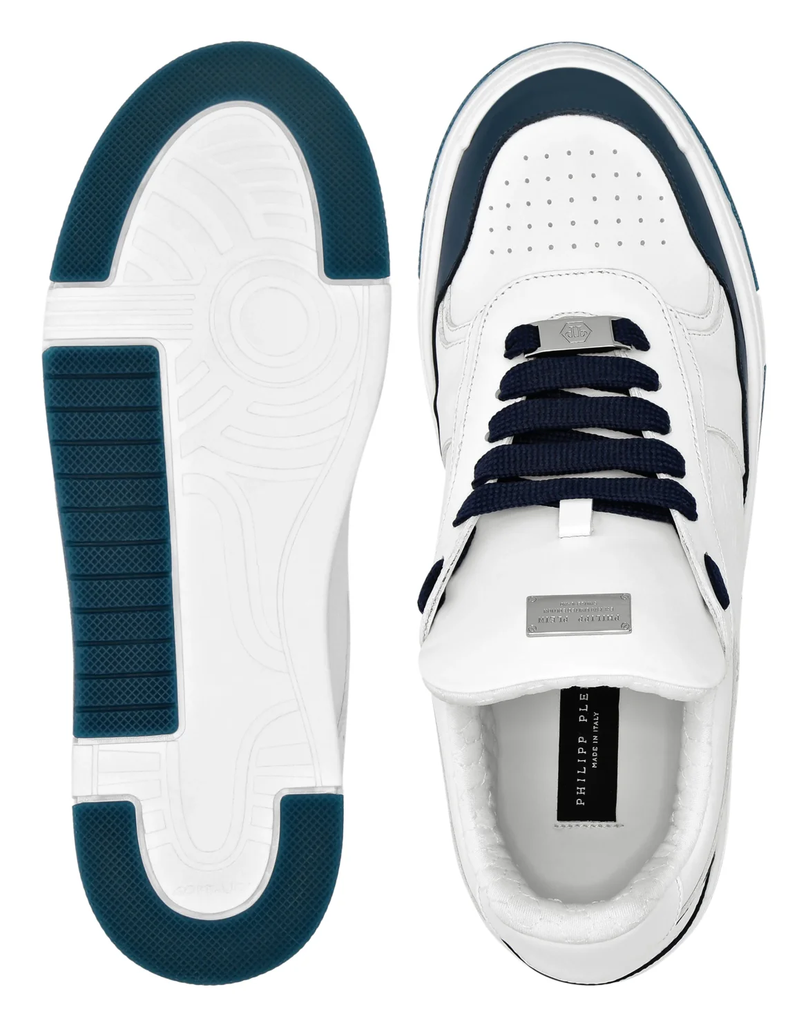 Low-Top Sneakers Nappa Suede, цвет: Синий
