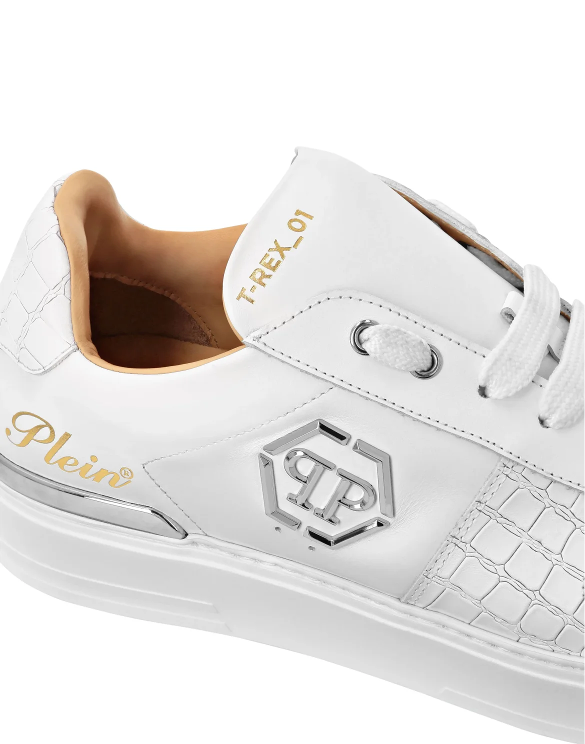 Low-Top Sneakers, цвет: Белый