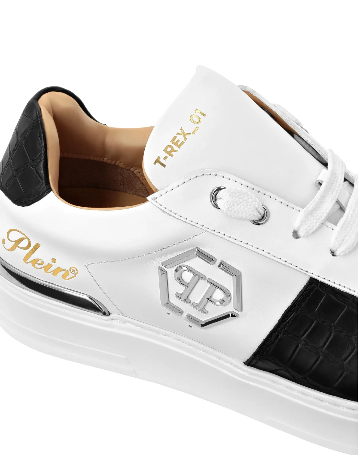 Low-Top Sneakers, цвет: Черный