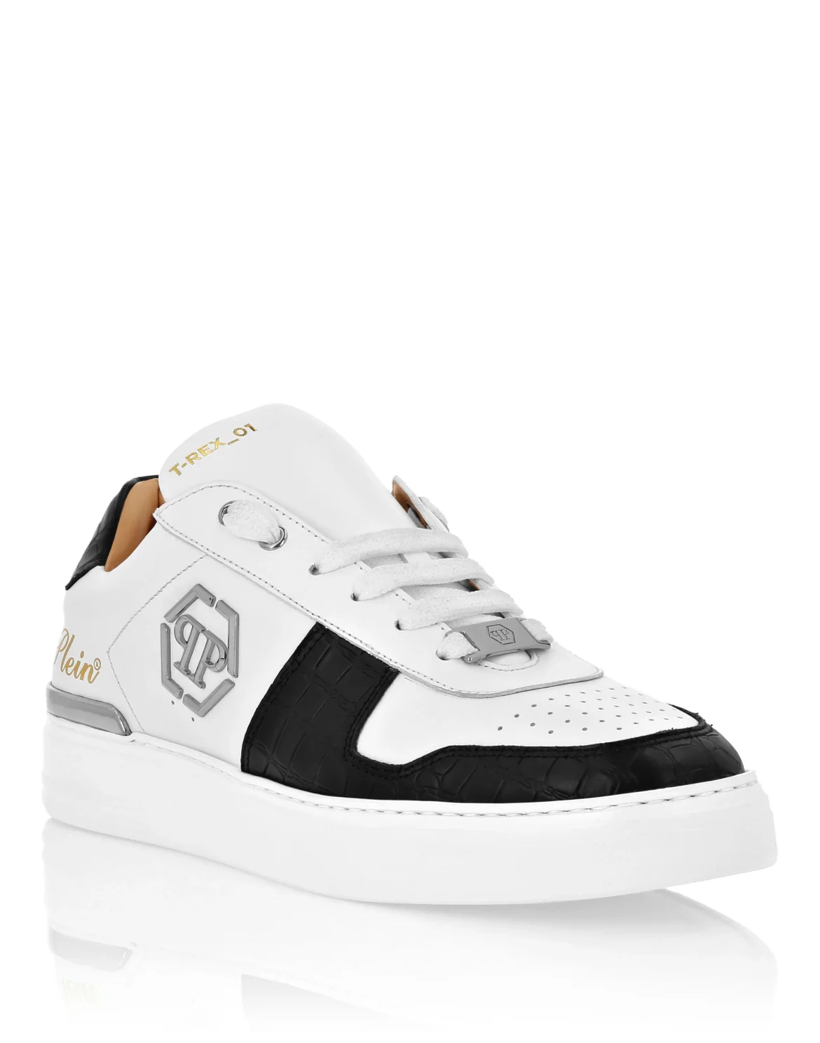 Low-Top Sneakers, цвет: Черный