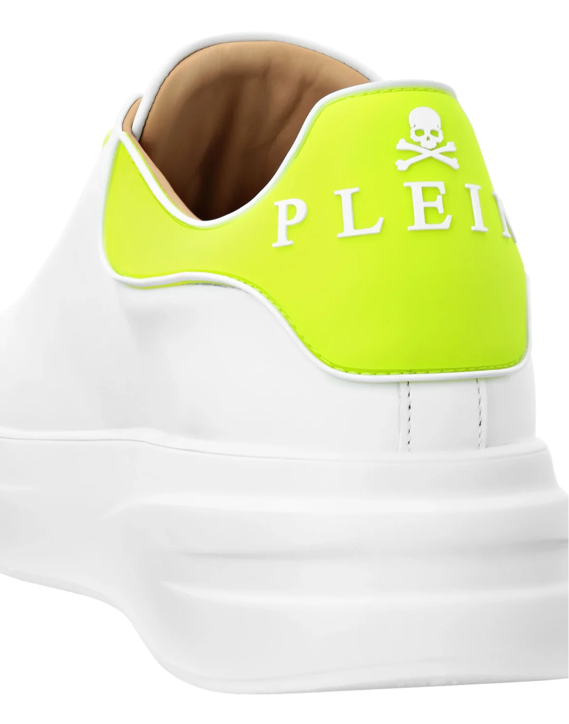 Nappa Leather Sneakers Low Top, цвет: Зеленый