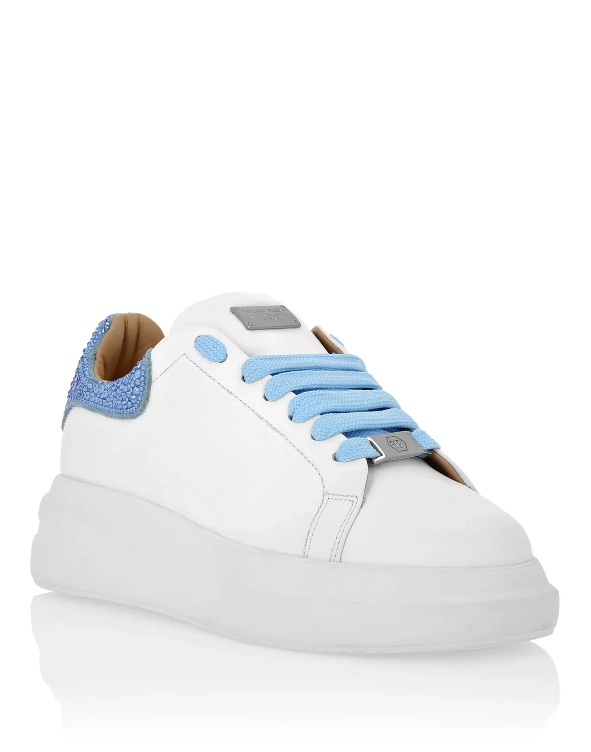 Low Top Sneakers Monogram Strass, цвет: Белый