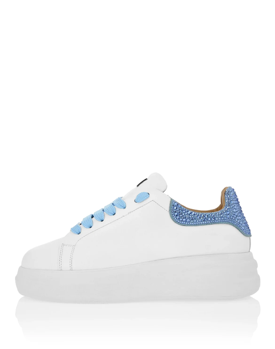 Low Top Sneakers Monogram Strass, цвет: Белый