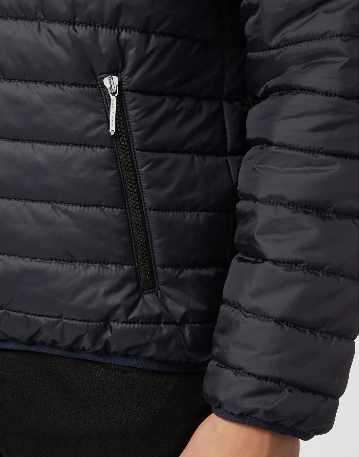 Nylon Jacket Slim Cut, цвет: Синий