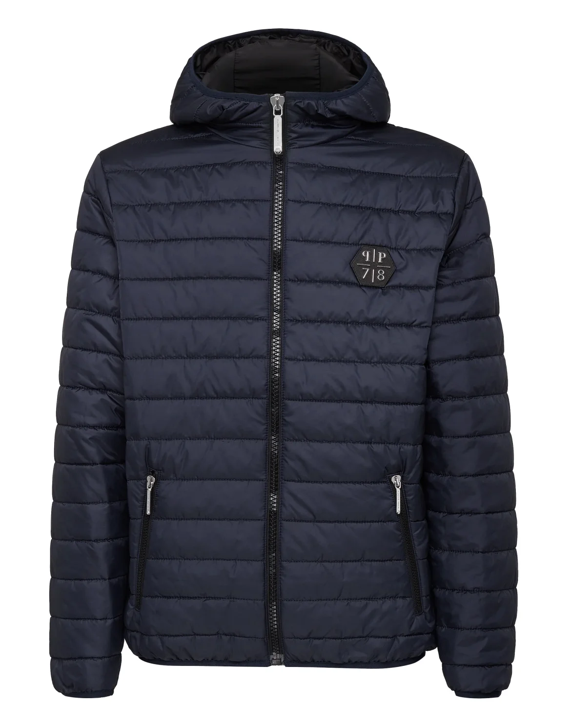 Nylon Jacket Slim Cut, цвет: Синий